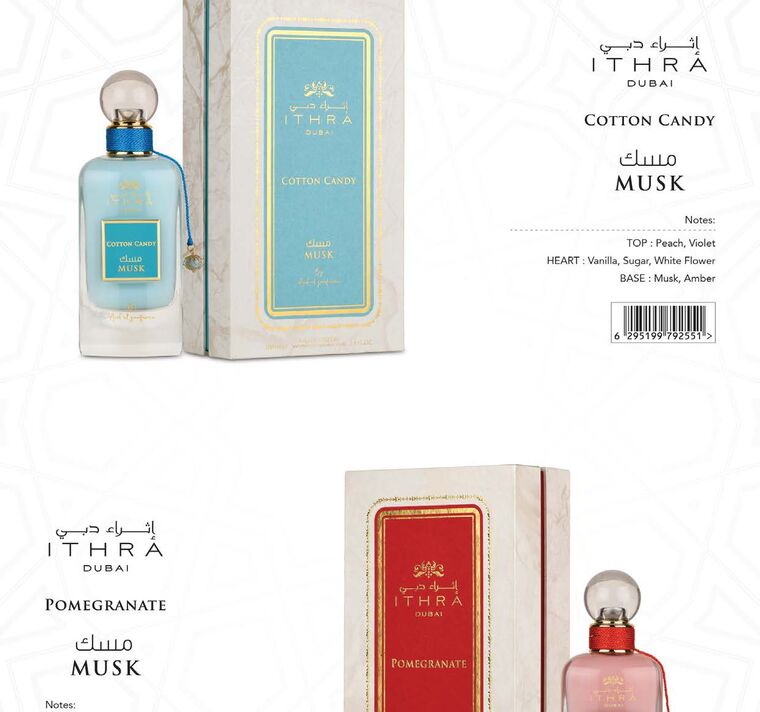 Ithra Dubai Cotton Candy Musk by Ard Al Zaafaran